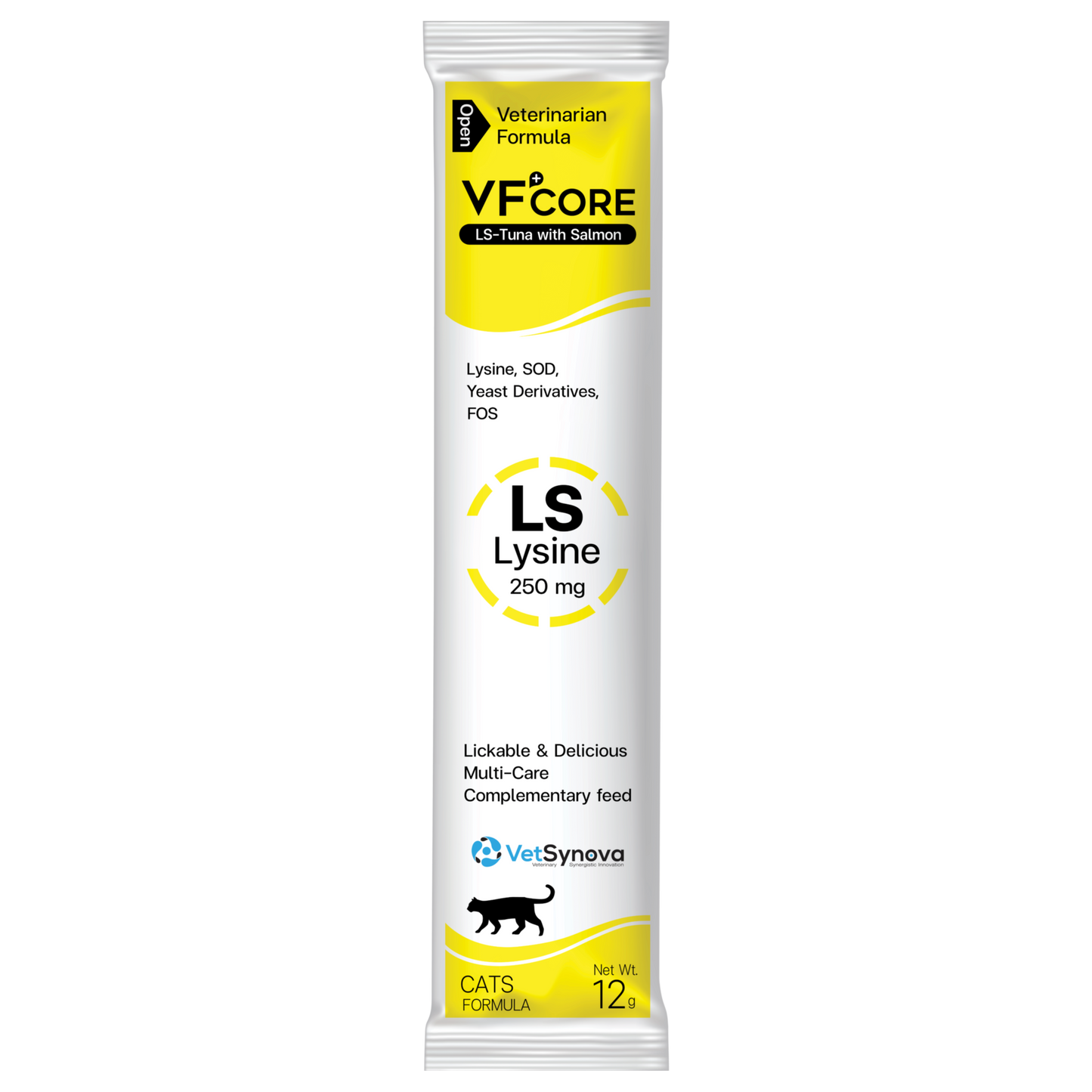 VF⁺Core LS Lysine immune /Cat Flu 12g CAT ONLY