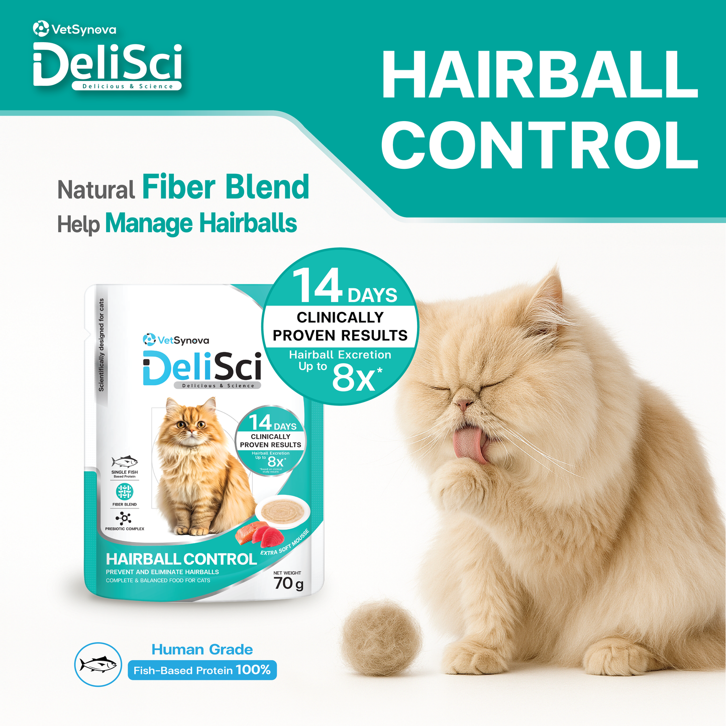 DeliSci Hairball Control
