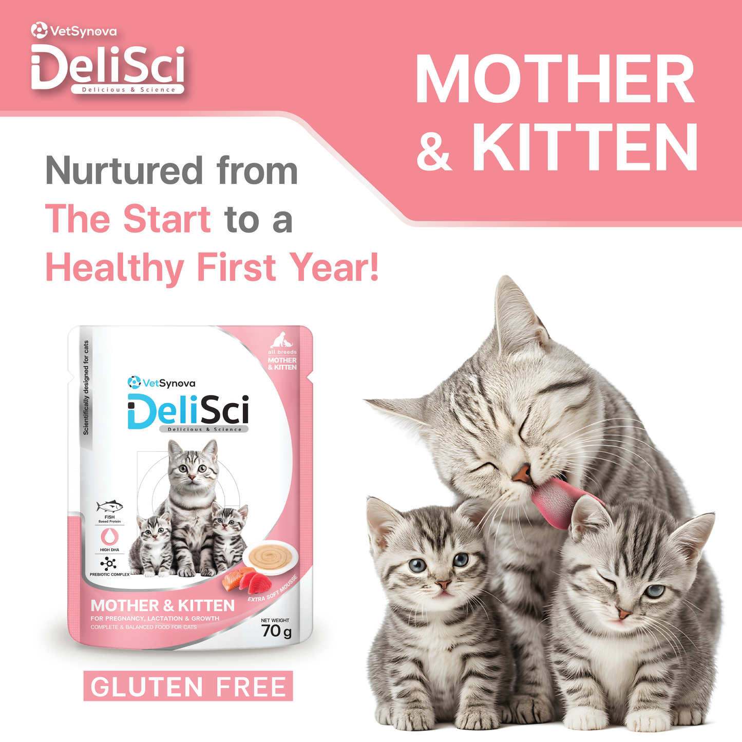 DeliSci Mother&Kitten