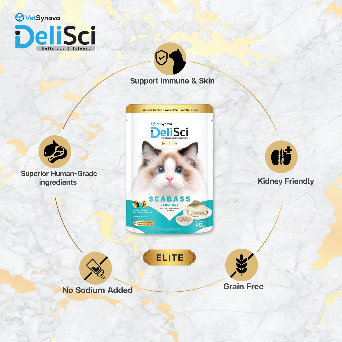 DeliSci Elite Seabass Serenade 40g