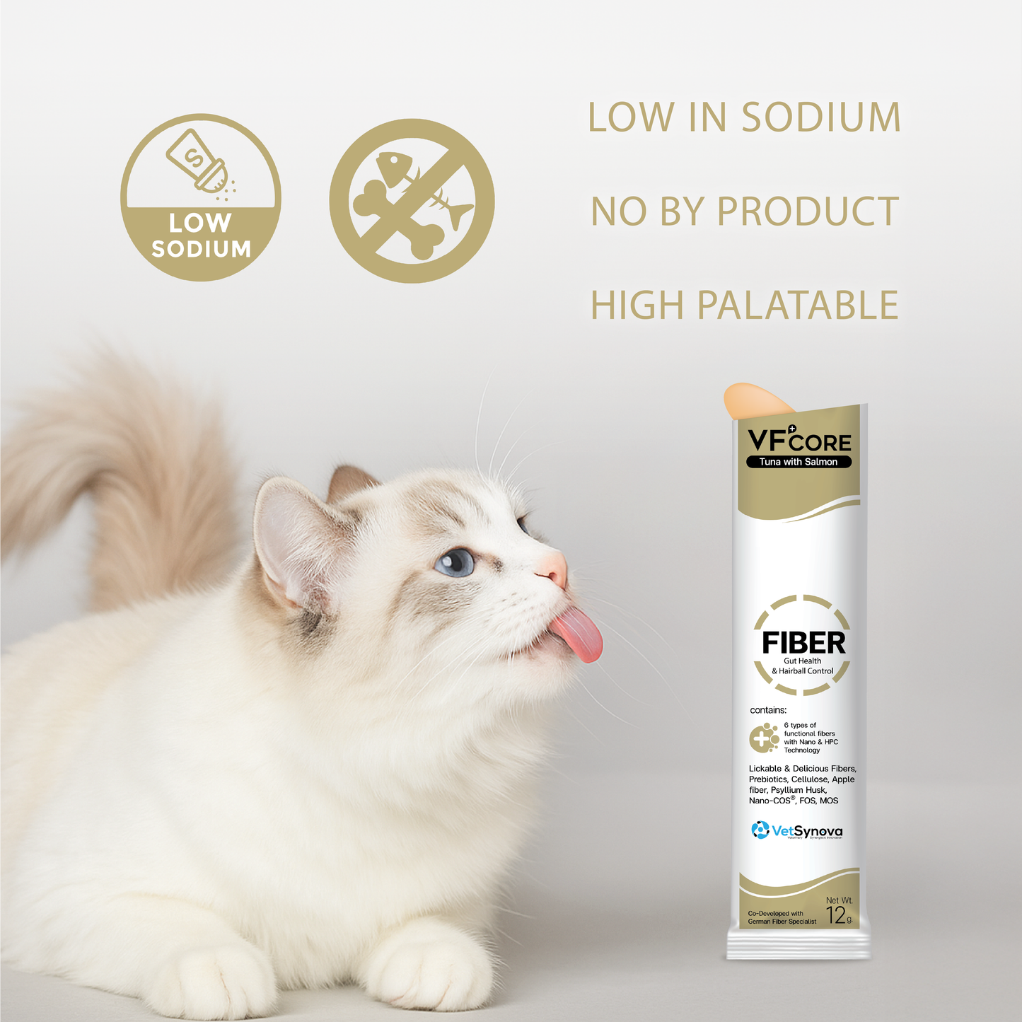 VF⁺Core Fiber+ Hairball ,mild constipation