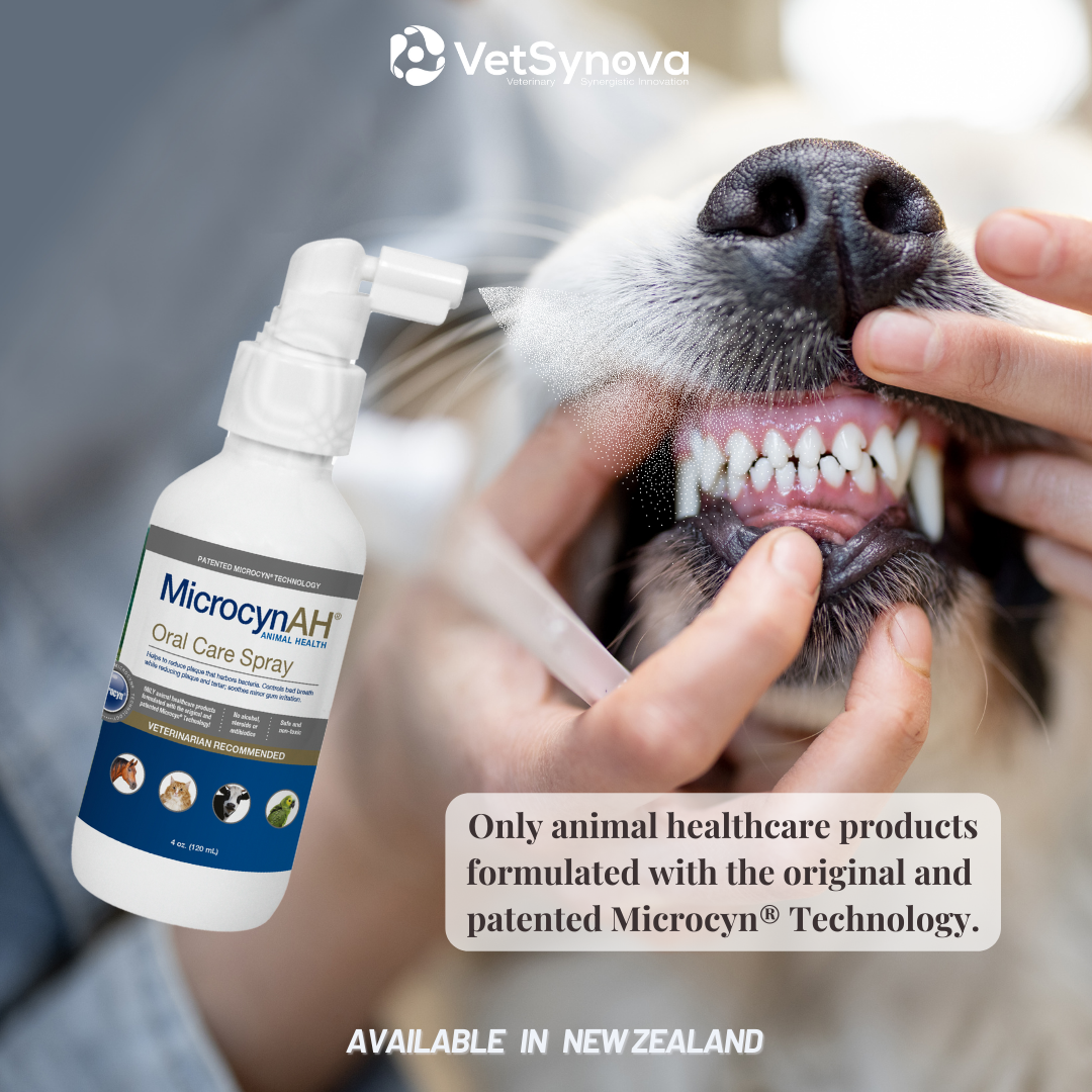 MicrocynAH: Oral Care Spray 120ml (Veterinary Recommended)