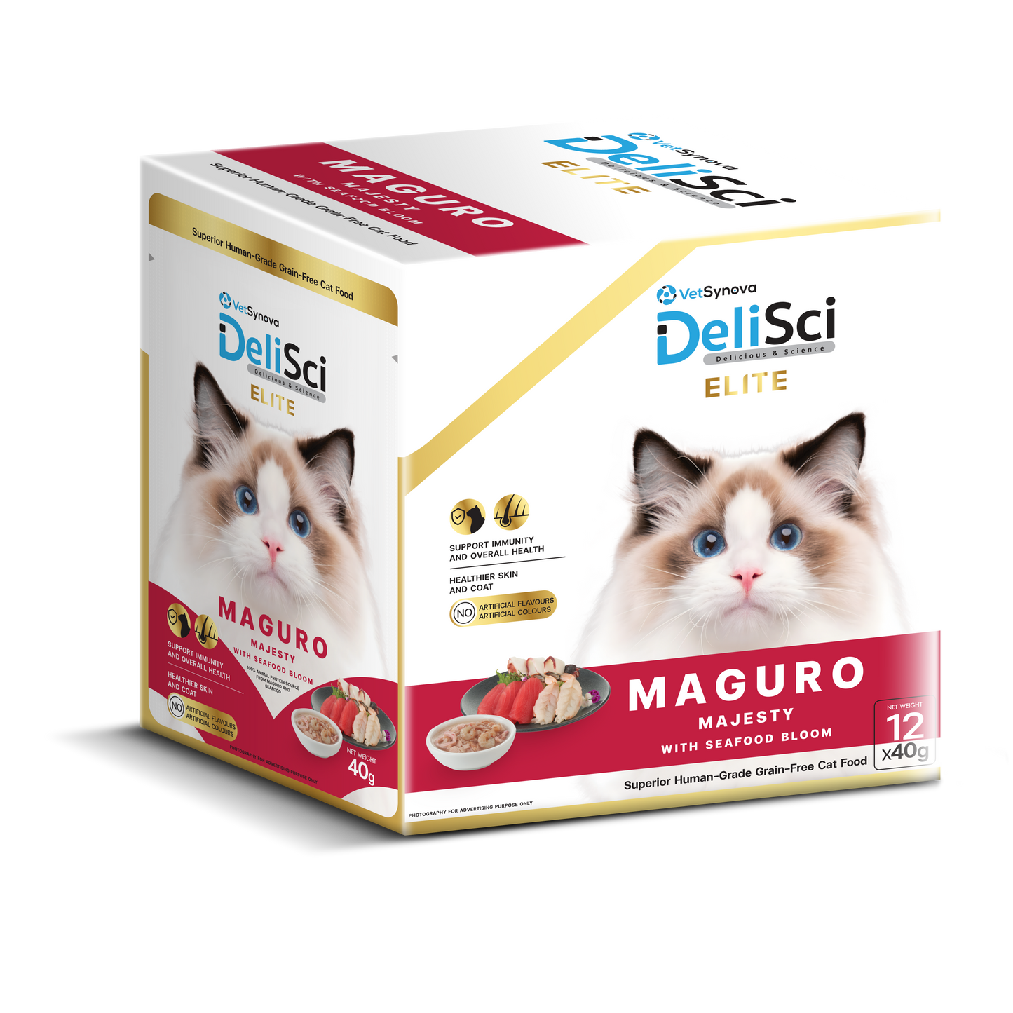 DeliSci Elite Tuna Maguro Majesty with Seafood Bloom 40g
