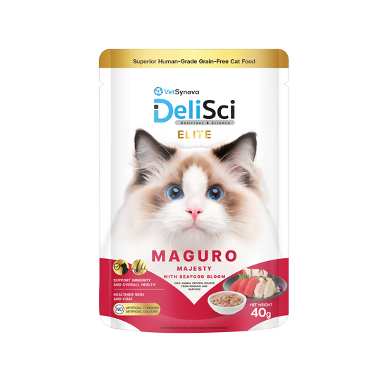 DeliSci Elite Tuna Maguro Majesty with Seafood Bloom 40g