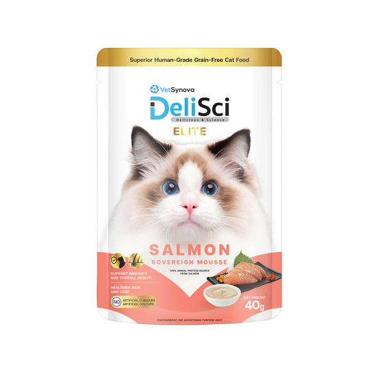 DeliSci Elite Salmon Sovereign Mousse  40g