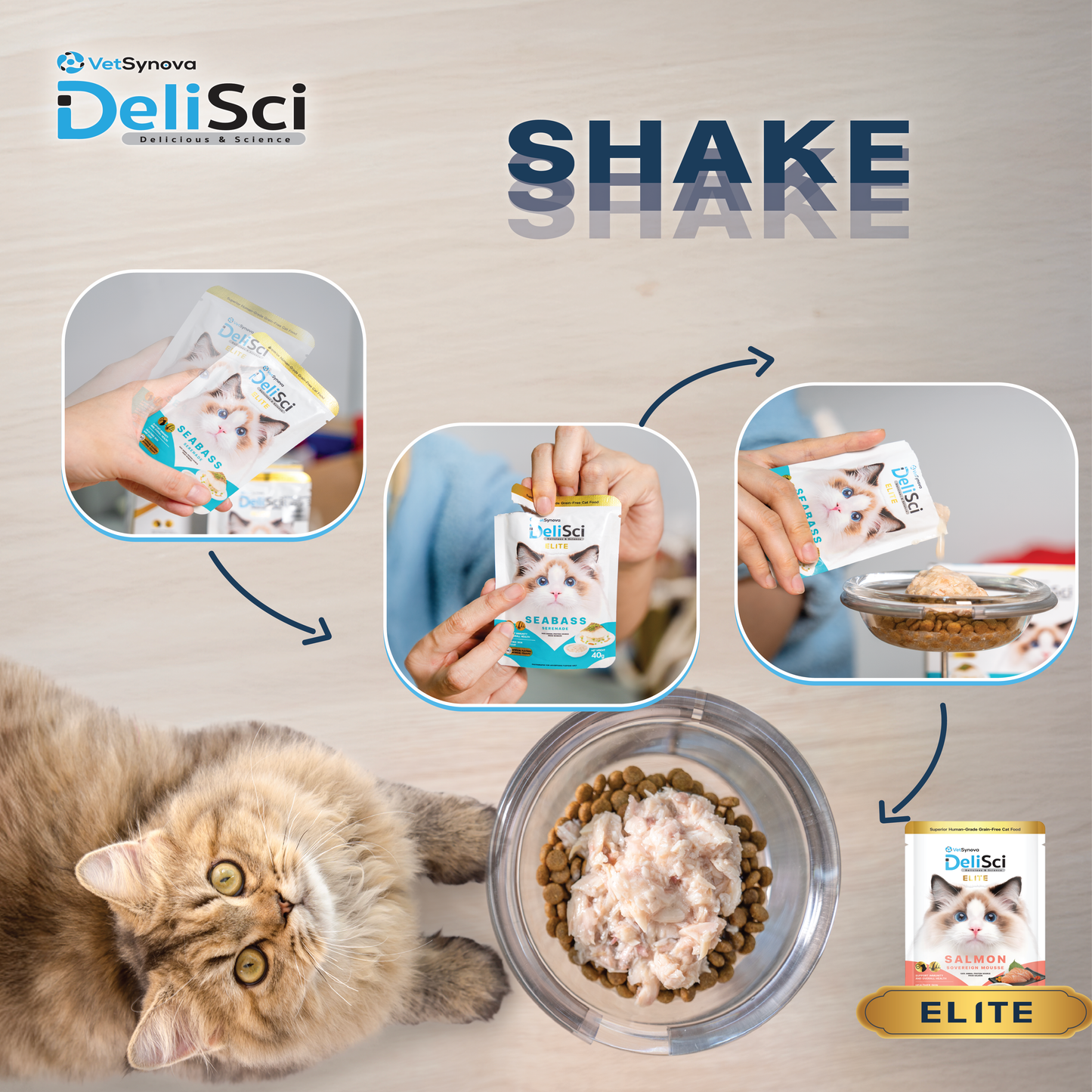 DeliSci Elite Salmon Sovereign Mousse  40g