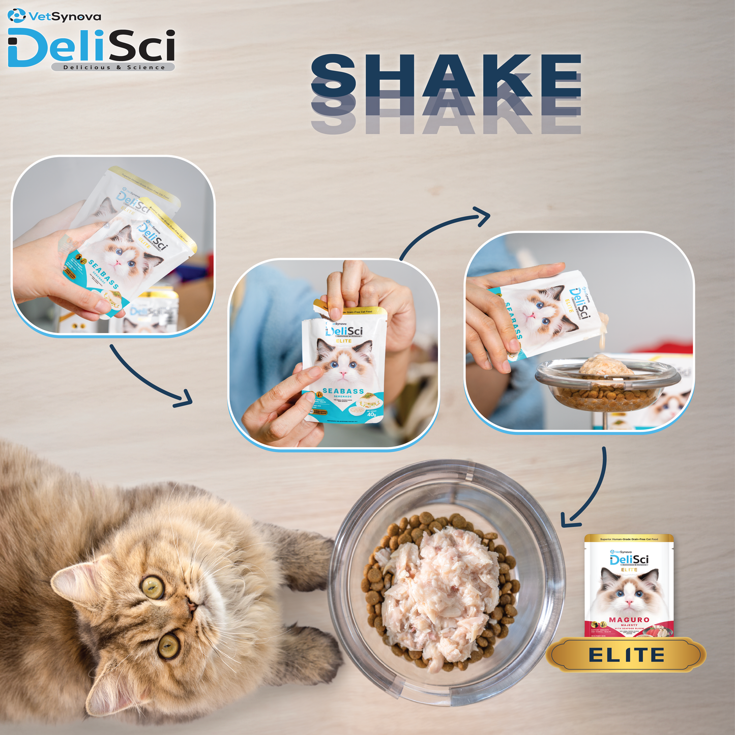 DeliSci Elite Tuna Maguro Majesty with Seafood Bloom 40g