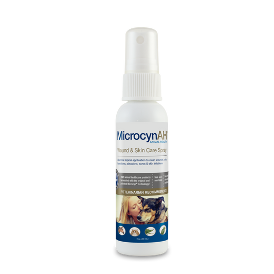 MicrocynAH (Veterinary Recommended) Wound & Skin Spray 59ml