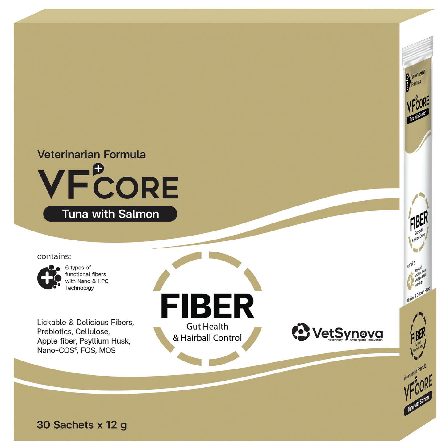 VF⁺Core Fiber+ Hairball ,mild constipation 30 Sachets