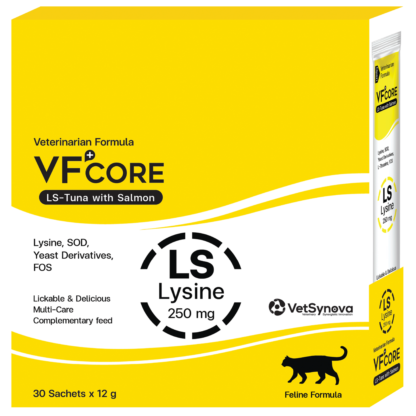 VF⁺Core LS  Lysine immune /Cat Flu30 Sachets CAT ONLY