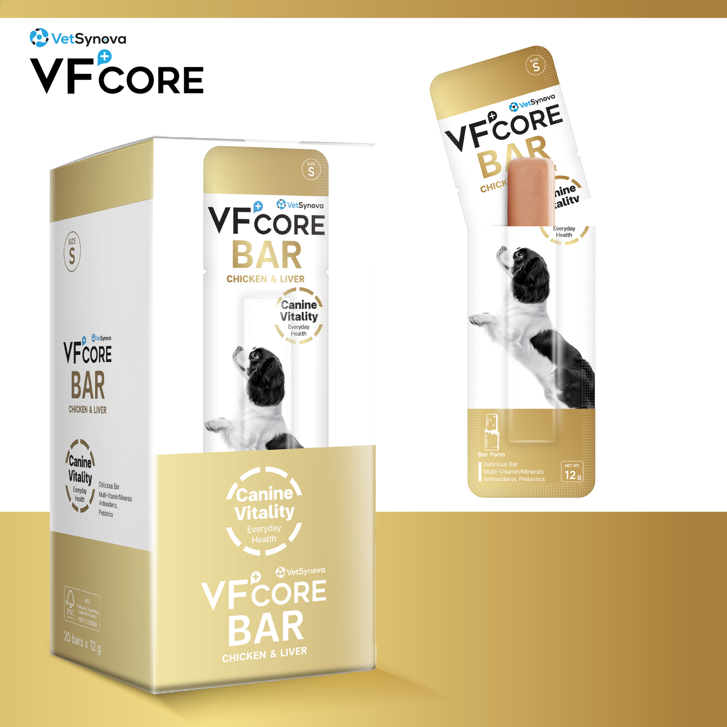 VF⁺Core Bar Canine Vitality