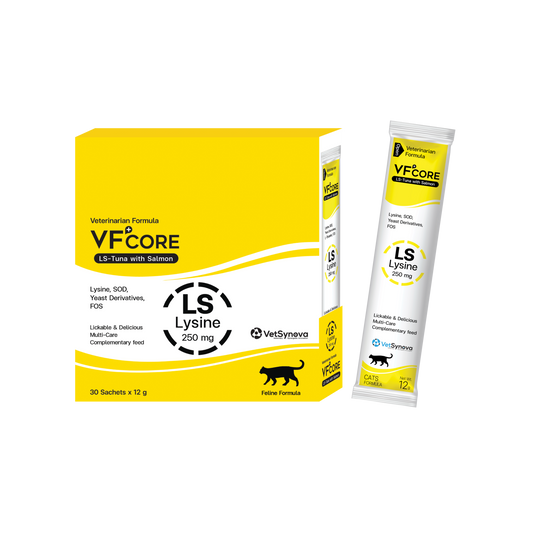 VF⁺Core LS  Lysine immune /Cat Flu30 Sachets CAT ONLY