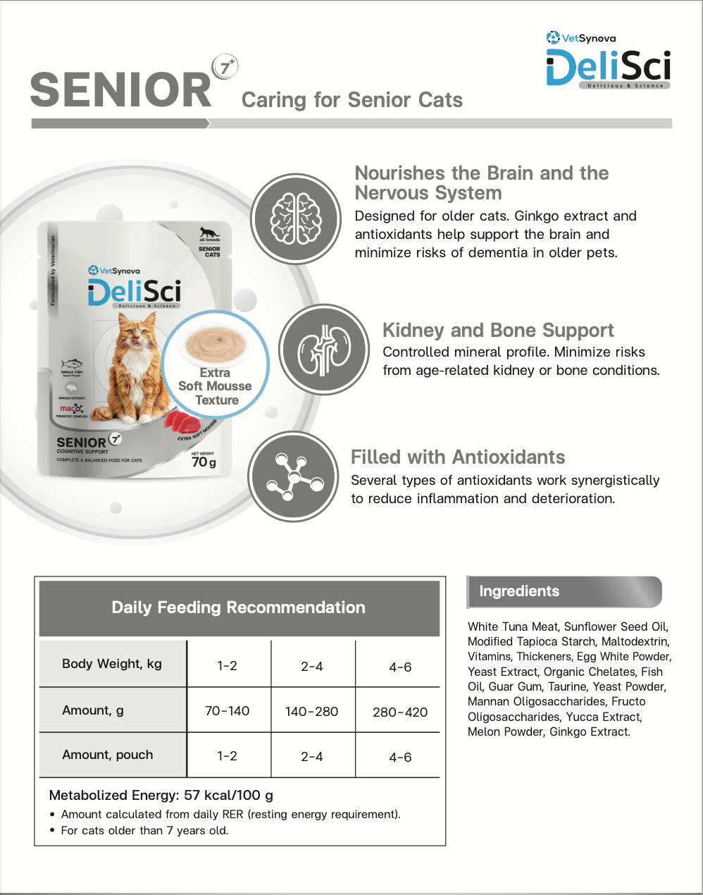 DeliSci SENIOR 7+  PACK