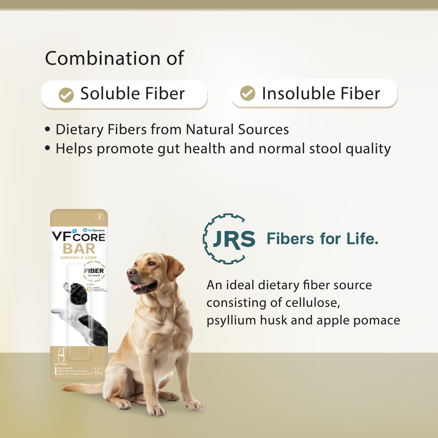 VF⁺Core Bar Fiber Gut Health Supplement